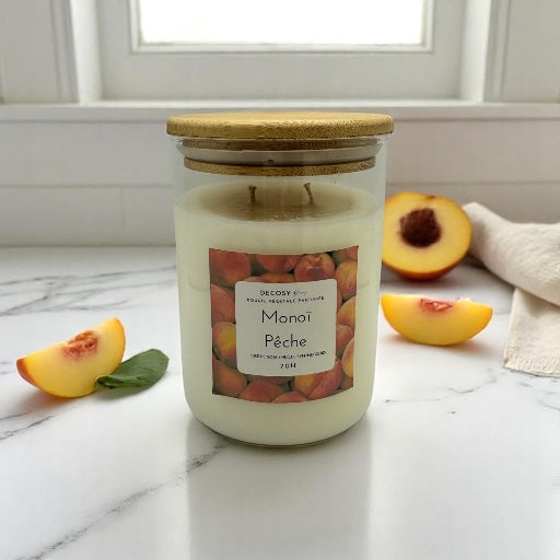 Bougie "Monoï pêche "