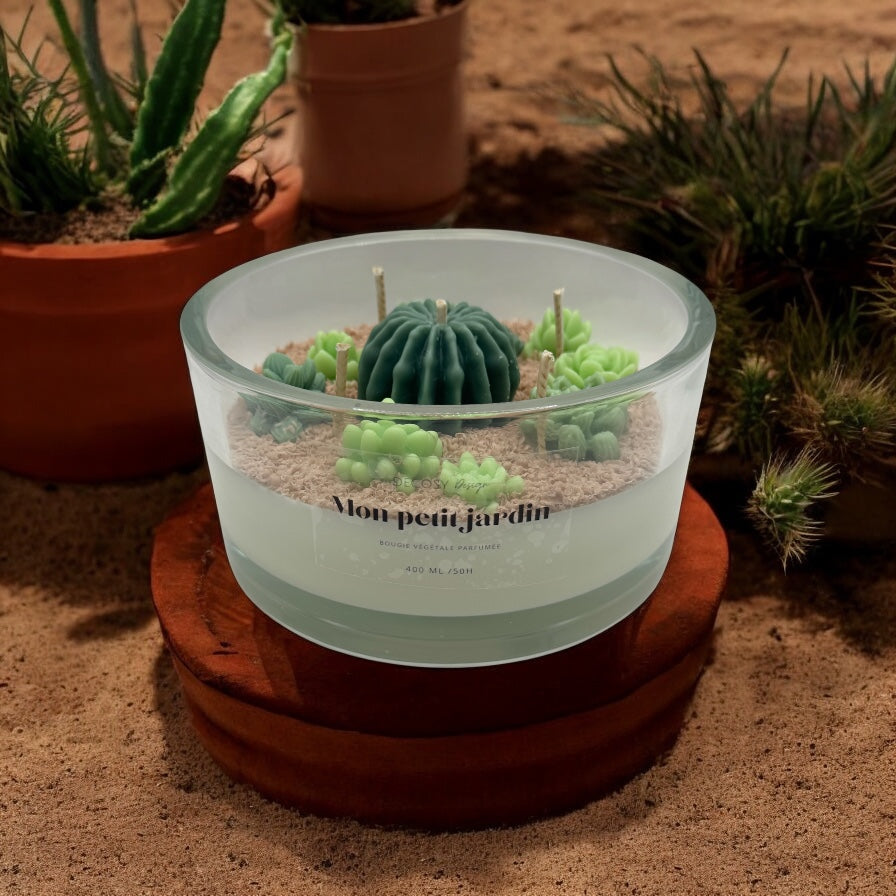 Bougie " Mon petit jardin "