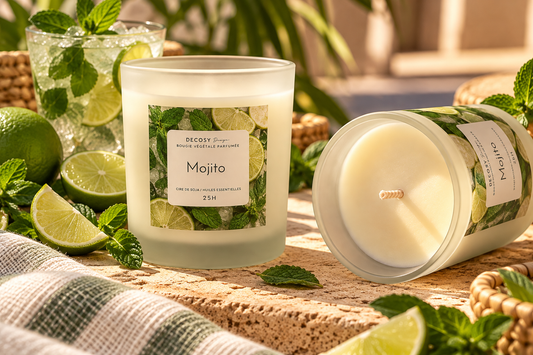 Bougie " Mojito "