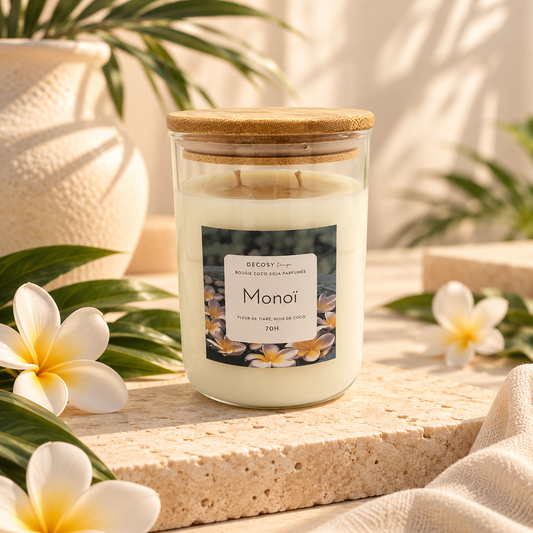 Bougie " Monoï " 600ml