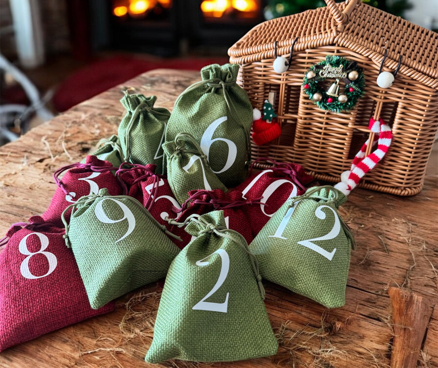 Calendrier de l’avent (12 cases)