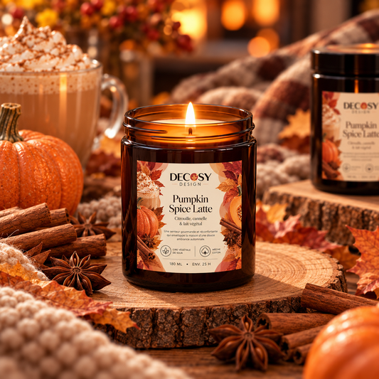 Bougie "Pumpkin spice latte "